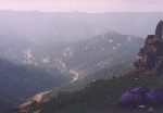 Widok na dolin Garcipollera ze szczytu1446 m